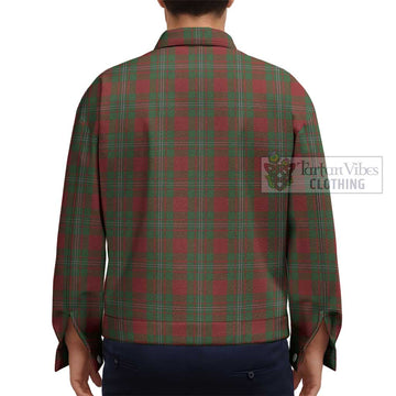 Strange (Strang) Tartan Unisex Lapel Cotton Jacket