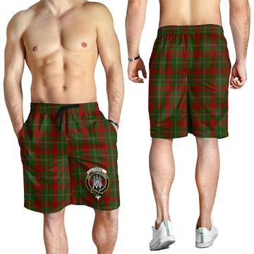 Strange (Strang) Tartan Mens Shorts with Family Crest