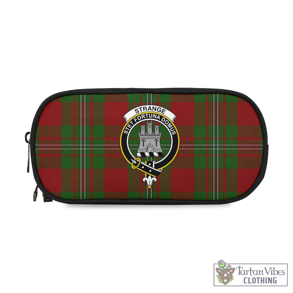 Tartan Vibes Clothing Strange Tartan Pen and Pencil Case with Family Crest