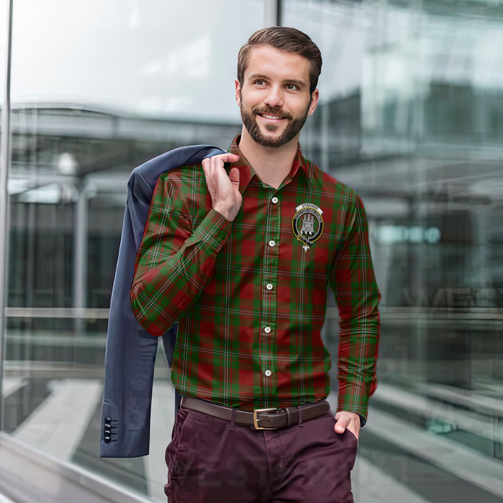 strange-tartan-long-sleeve-button-up-shirt-with-family-crest