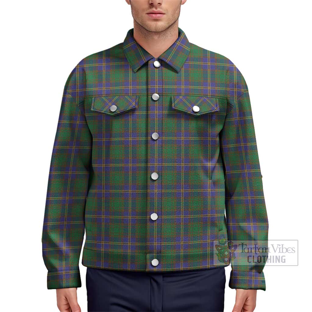 Tartan Vibes Clothing Strange of Balkaskie Tartan Unisex Lapel Cotton Jacket