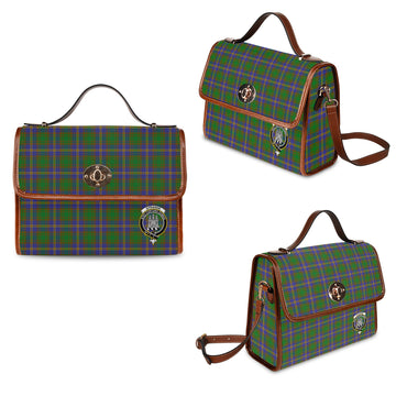 Strange of Balkaskie Tartan Waterproof Canvas Bag with Family Crest