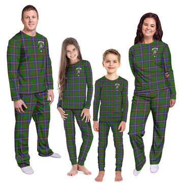 Strange of Balkaskie Tartan Pajamas Family Set with Family Crest