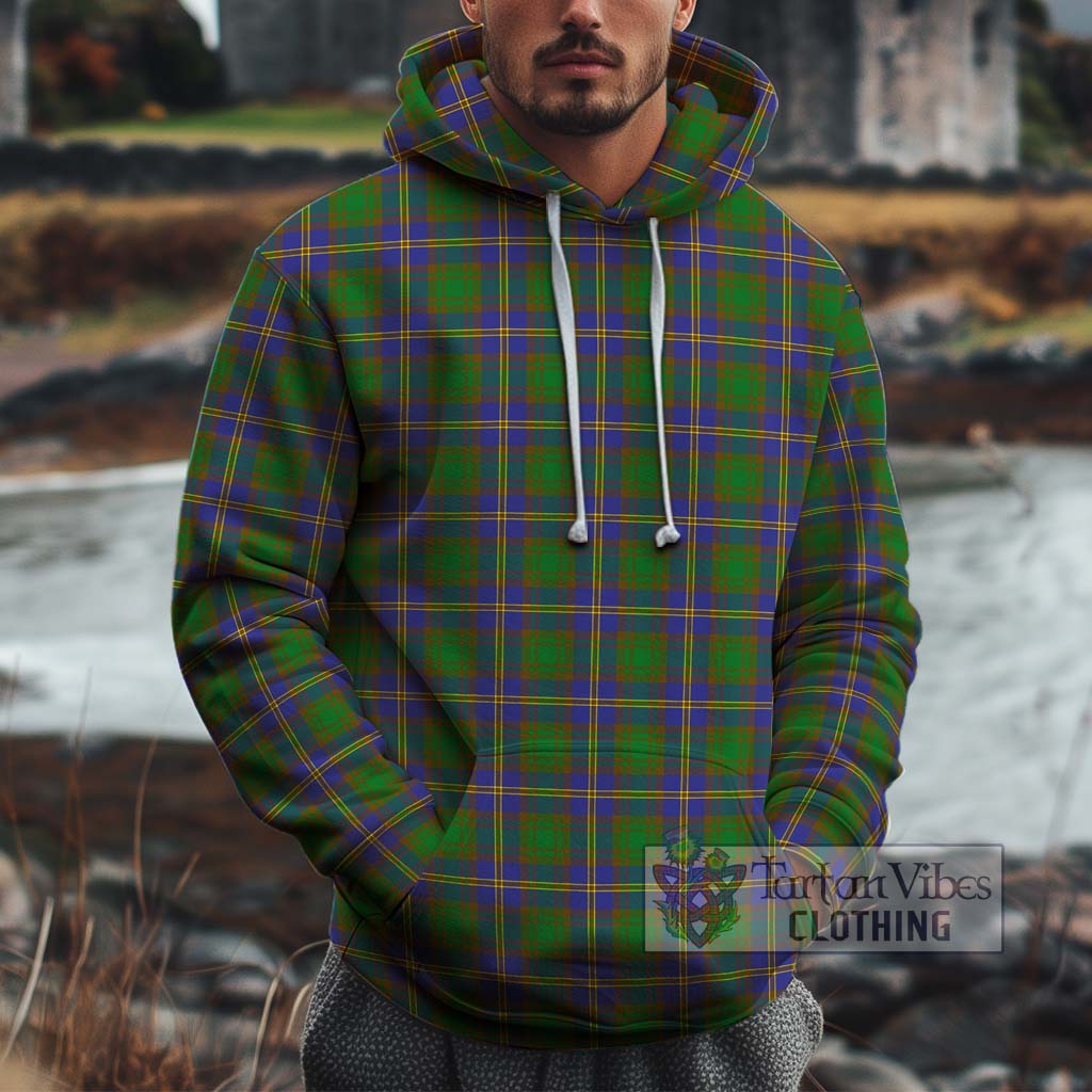 Tartan Vibes Clothing Strange of Balkaskie Tartan Cotton Hoodie