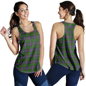 Strange of Balkaskie Tartan Women Racerback Tanks