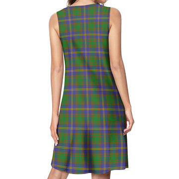 Strange of Balkaskie Tartan Womens Casual Dresses