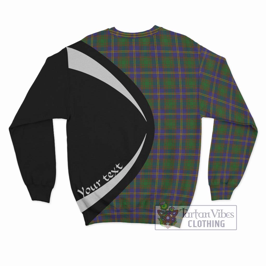 Strange of Balkaskie Tartan Sweatshirt with Family Crest Circle Style - Tartan Vibes Clothing