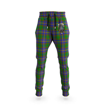 Strange of Balkaskie Tartan Joggers Pants with Family Crest