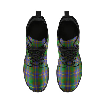 Strange of Balkaskie Tartan Leather Boots