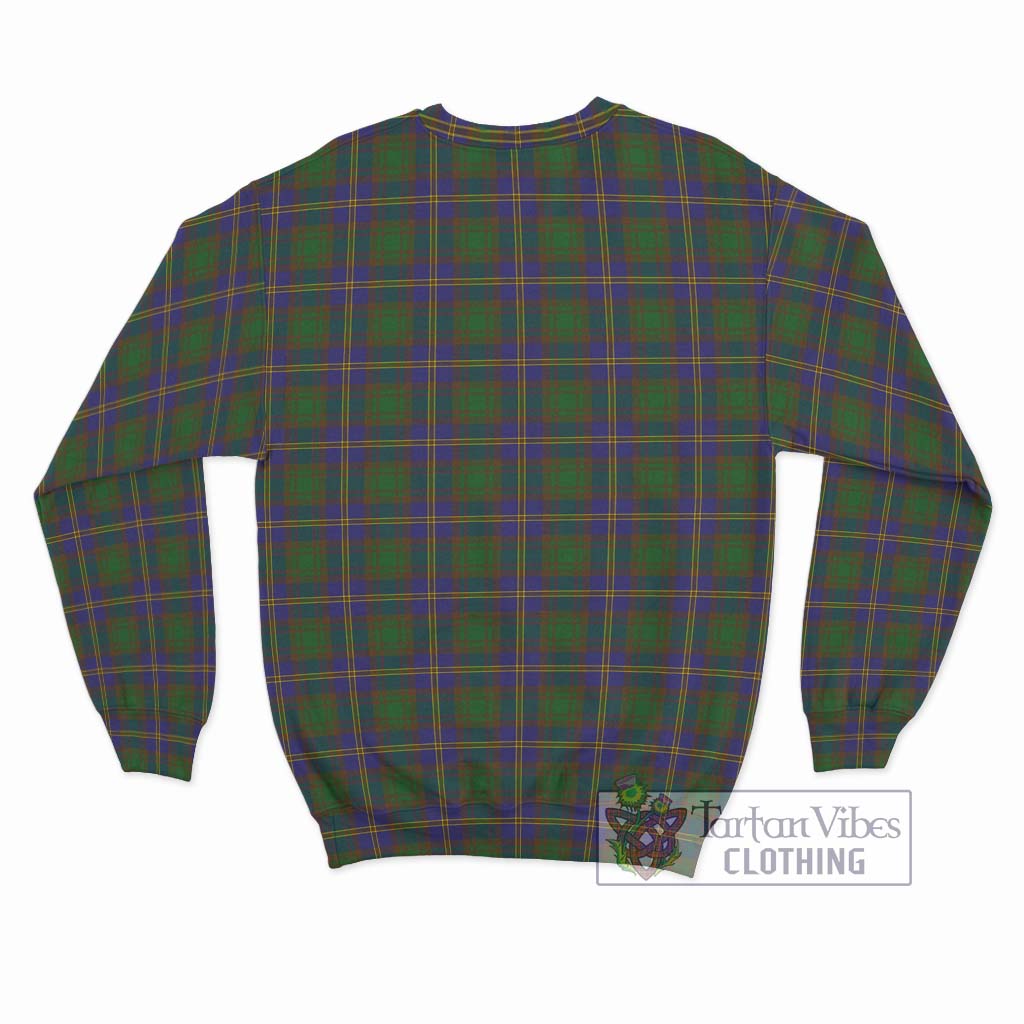 Tartan Vibes Clothing Strange of Balkaskie Tartan Sweatshirt with Family Crest DNA In Me Style