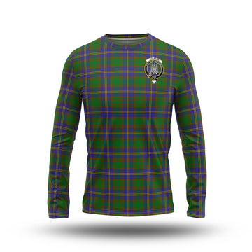 Strange of Balkaskie Tartan Long Sleeve T-Shirt with Family Crest