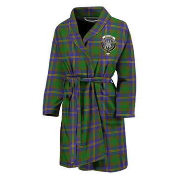 Strange of Balkaskie Tartan Bathrobe with Family Crest