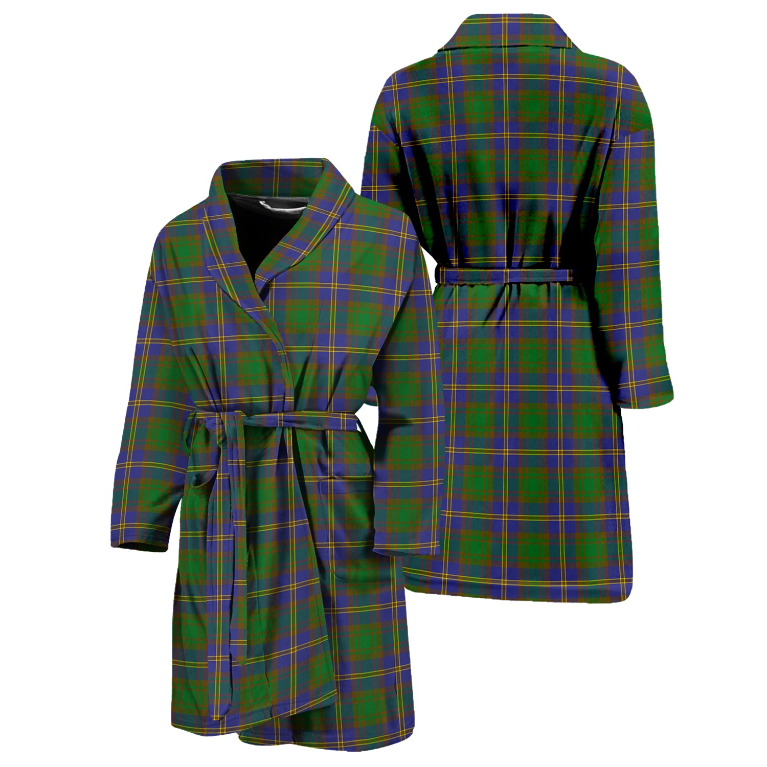 Strange of Balkaskie Tartan Bathrobe Unisex M - Tartan Vibes Clothing