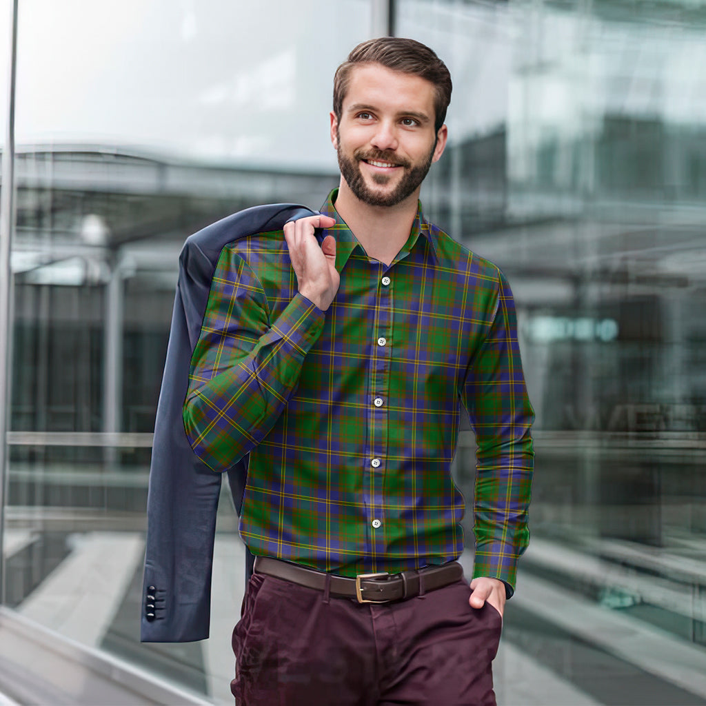 strange-of-balkaskie-tartan-long-sleeve-button-up-shirt