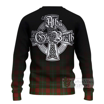 Strange (Strang) Tartan Knitted Sweater Featuring Alba Gu Brath Family Crest Celtic Inspired