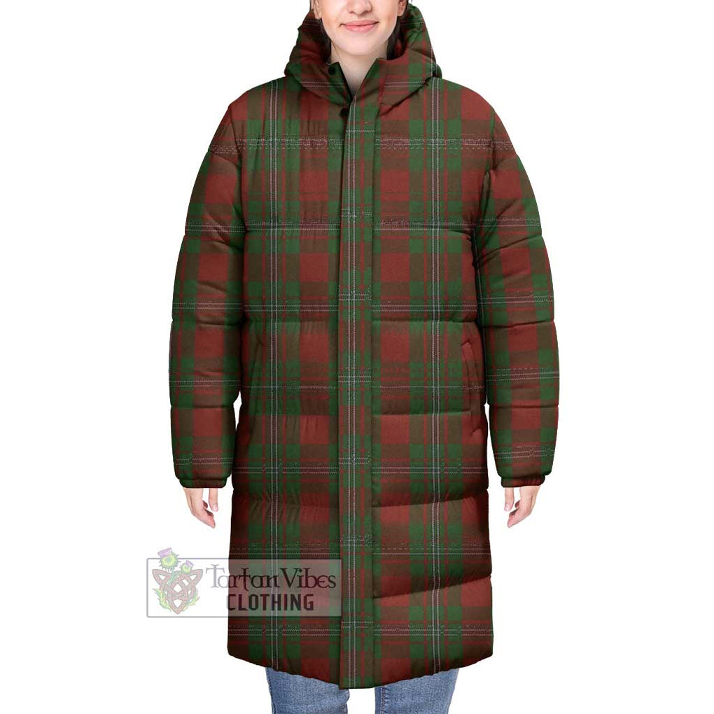 Tartan Vibes Clothing Strange (Strang) Tartan Long Down Jacket