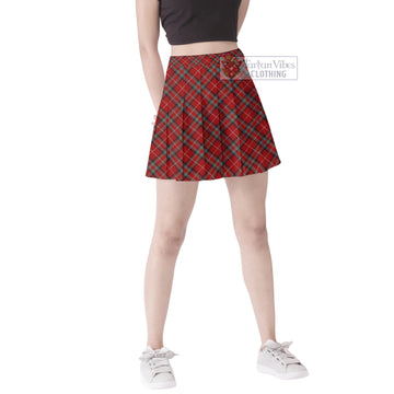 Stuart of Bute Tartan Women's Plated Mini Skirt