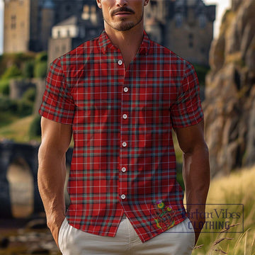 Stuart of Bute Tartan Cotton Hawaiian Shirt