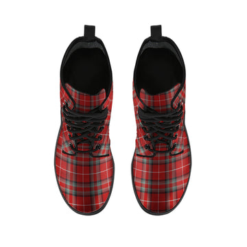 Stuart of Bute Tartan Leather Boots