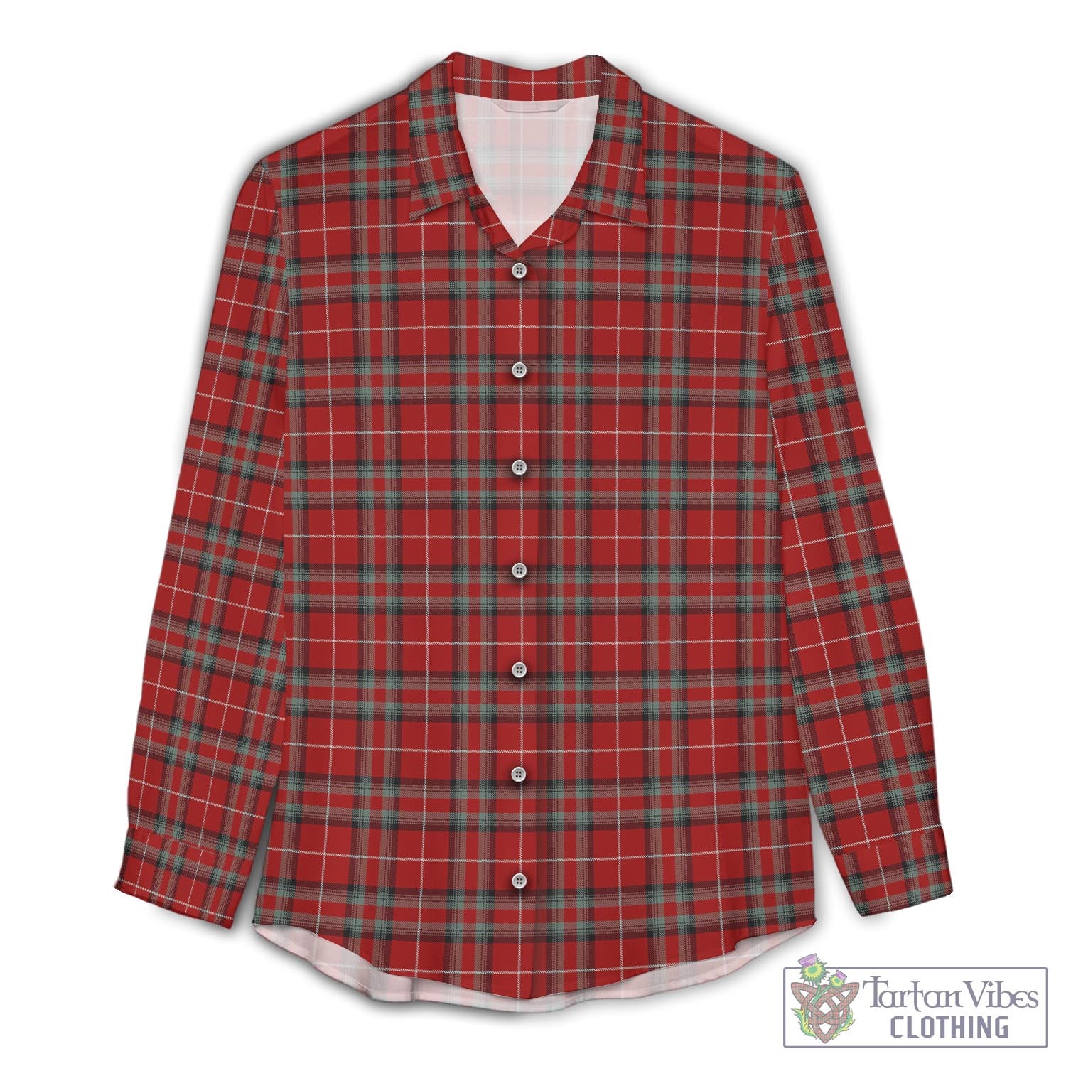 Stuart of Bute Tartan Womens Casual Shirt