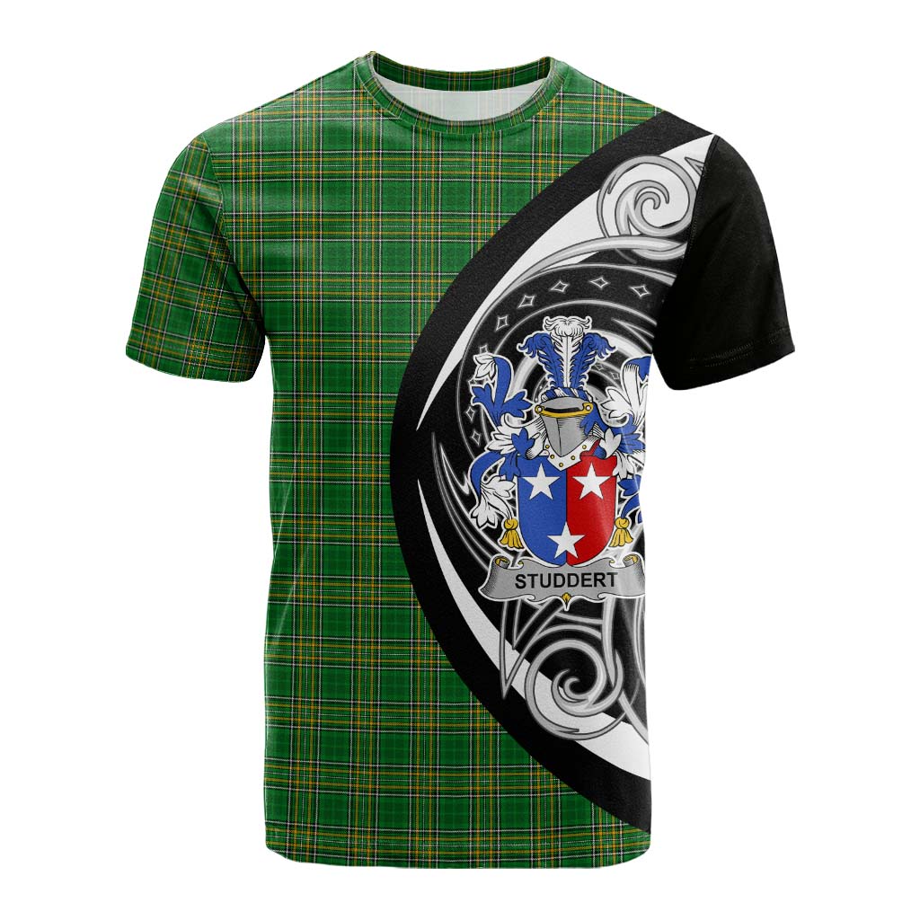 Studdert Irish Clan Cotton T-shirt Celtic Circle Style Kid's Shirt - Tartan Vibes Clothing