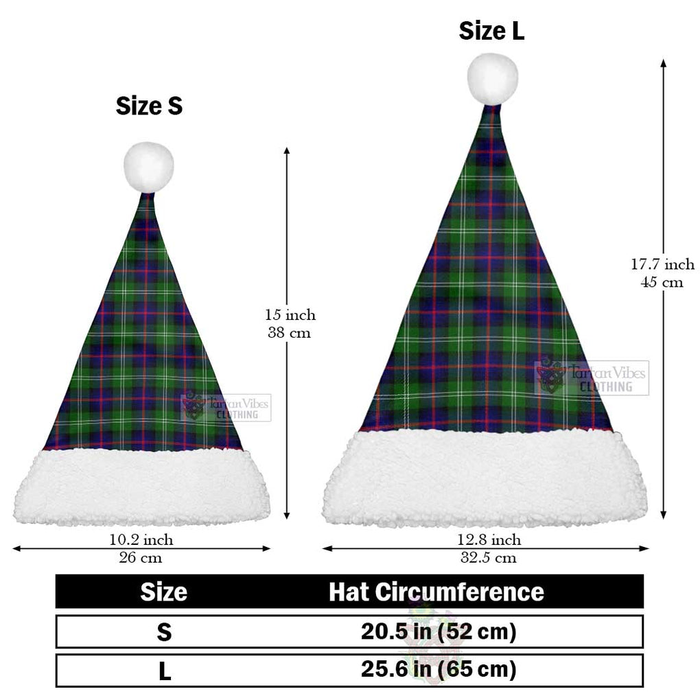 Tartan Vibes Clothing Sutherland Tartan Christmas Santa Hats