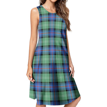 Sutherland Ancient Tartan Womens Casual Dresses