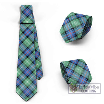 Sutherland Ancient Tartan Classic Necktie Cross Style