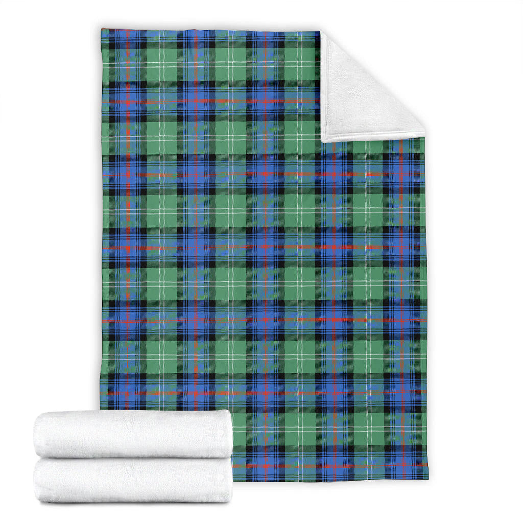 Sutherland Ancient Tartan Blanket X-Large 59 x 79 inches 150 x 200 cm - Tartan Vibes Clothing