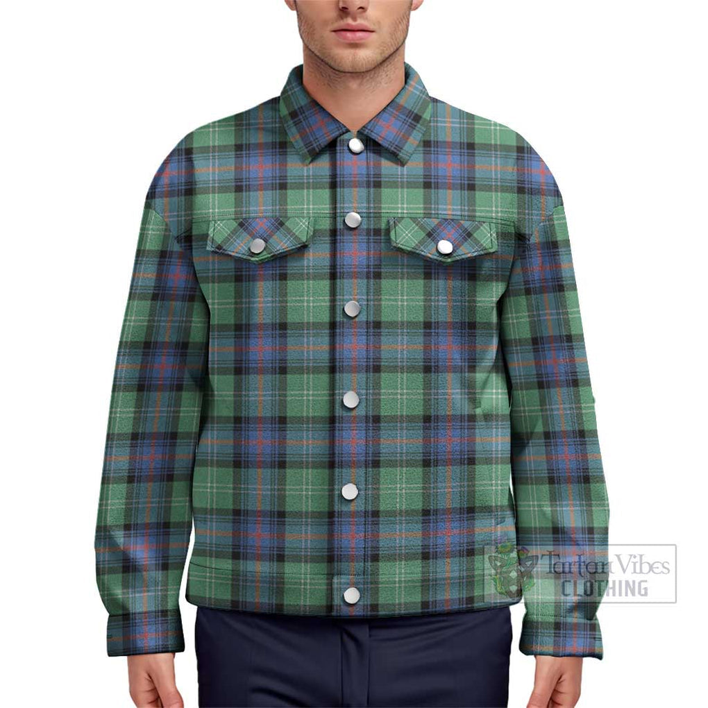 Sutherland Ancient Tartan Unisex Lapel Cotton Jacket Unisex - Tartan Vibes Clothing