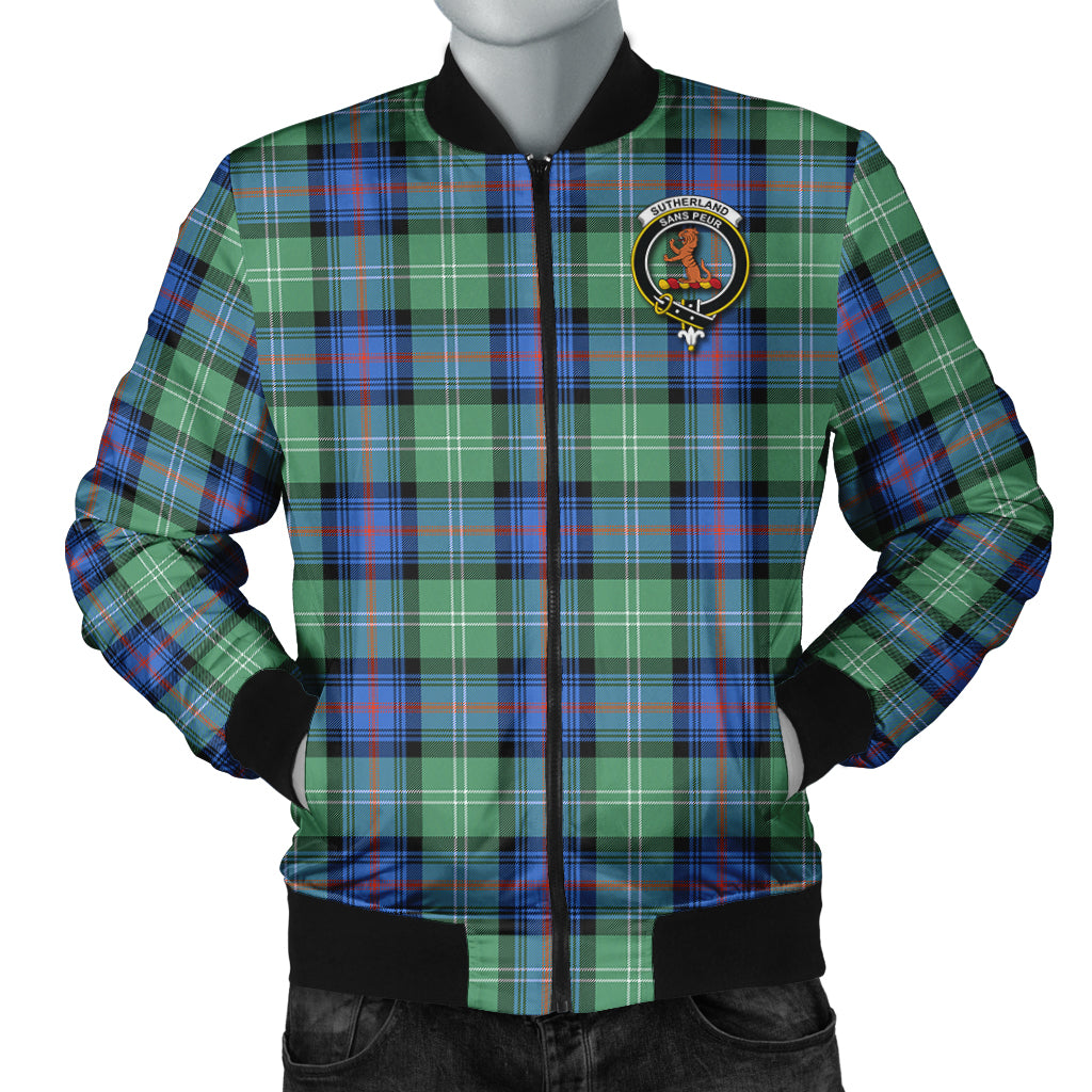 sutherland-ancient-tartan-bomber-jacket-with-family-crest