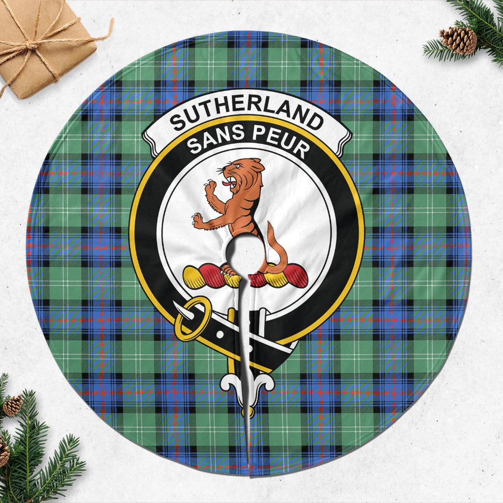 sutherland-ancient-tartan-christmas-tree-skirt-with-family-crest