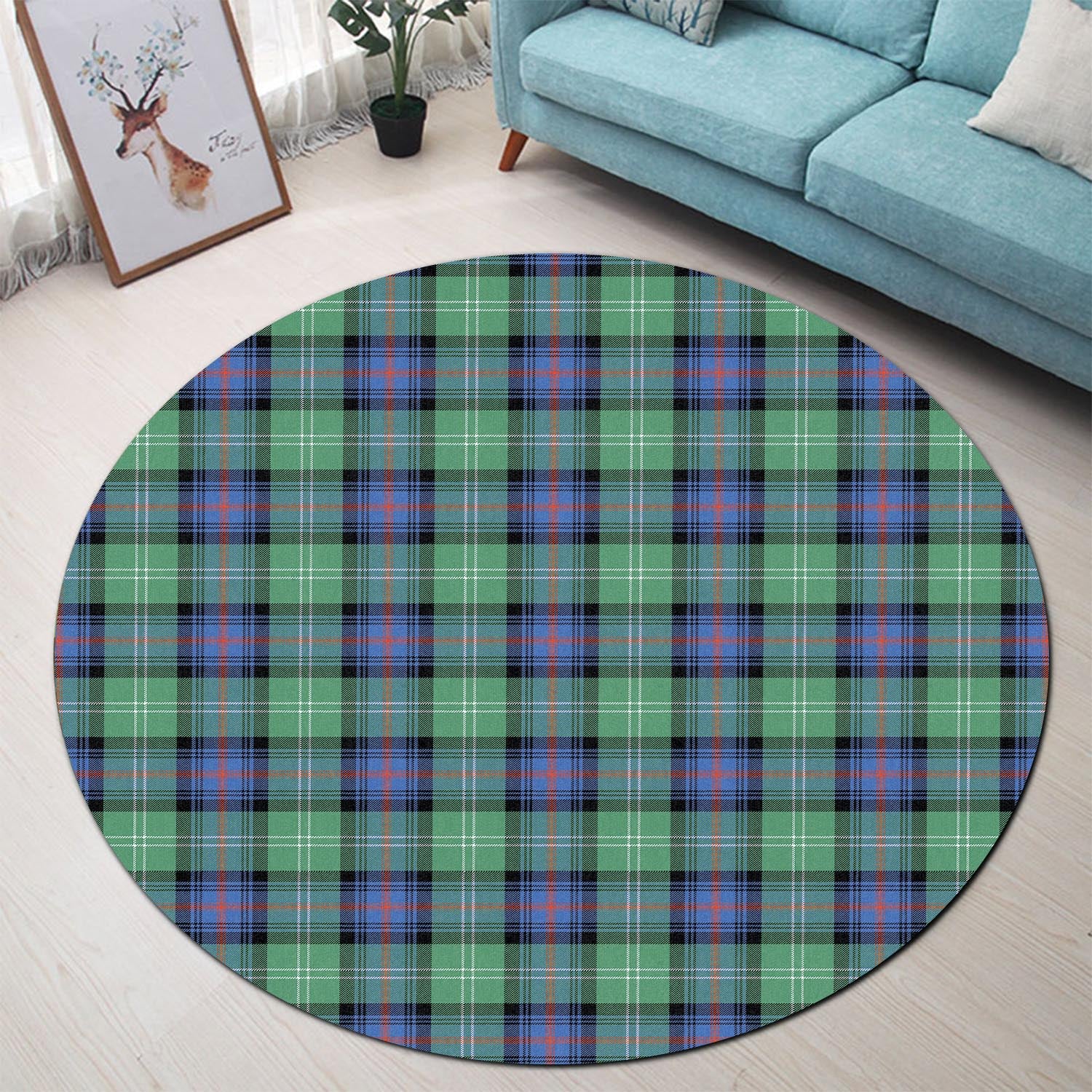 sutherland-ancient-tartan-round-rug