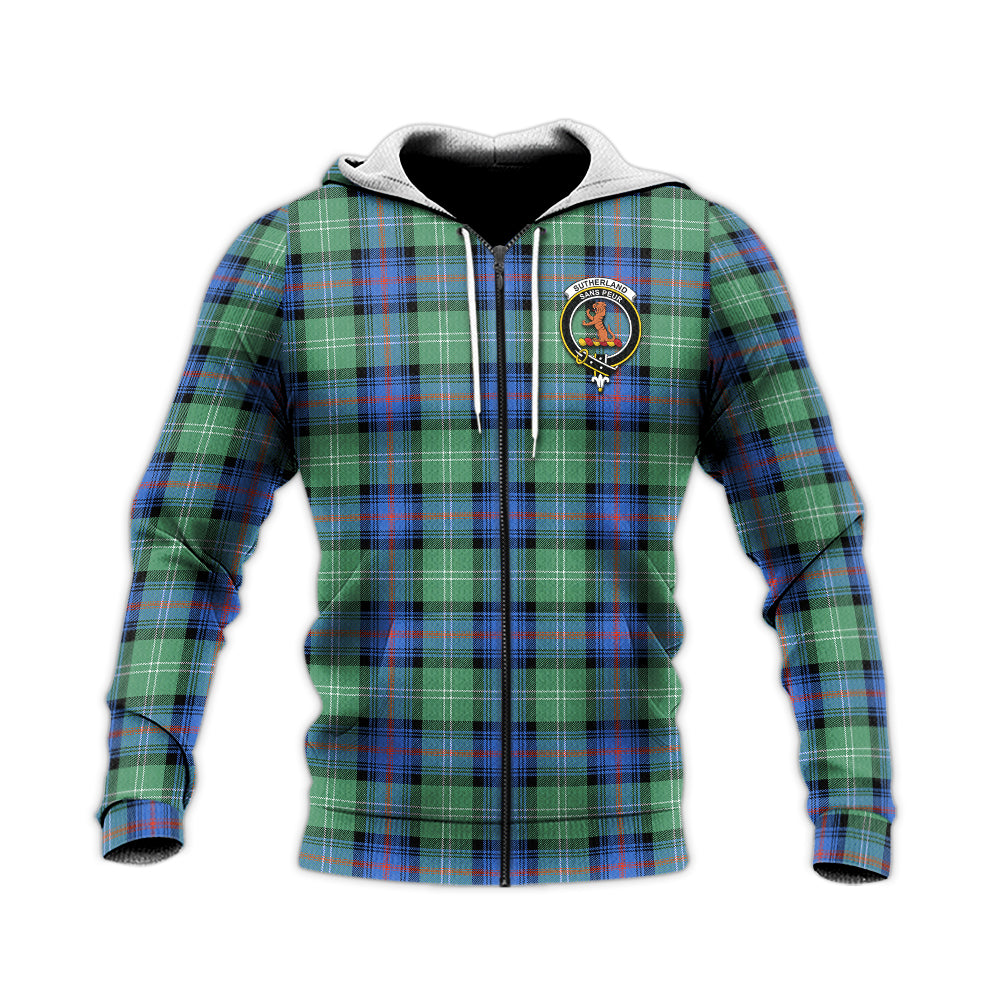 sutherland-ancient-tartan-knitted-hoodie-with-family-crest