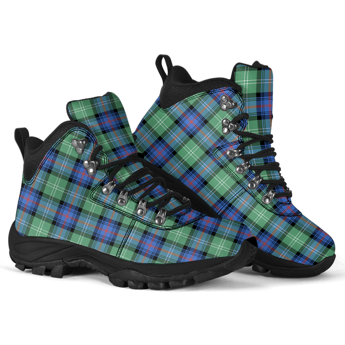 Sutherland Ancient Tartan Alpine Boots - Tartanvibesclothing