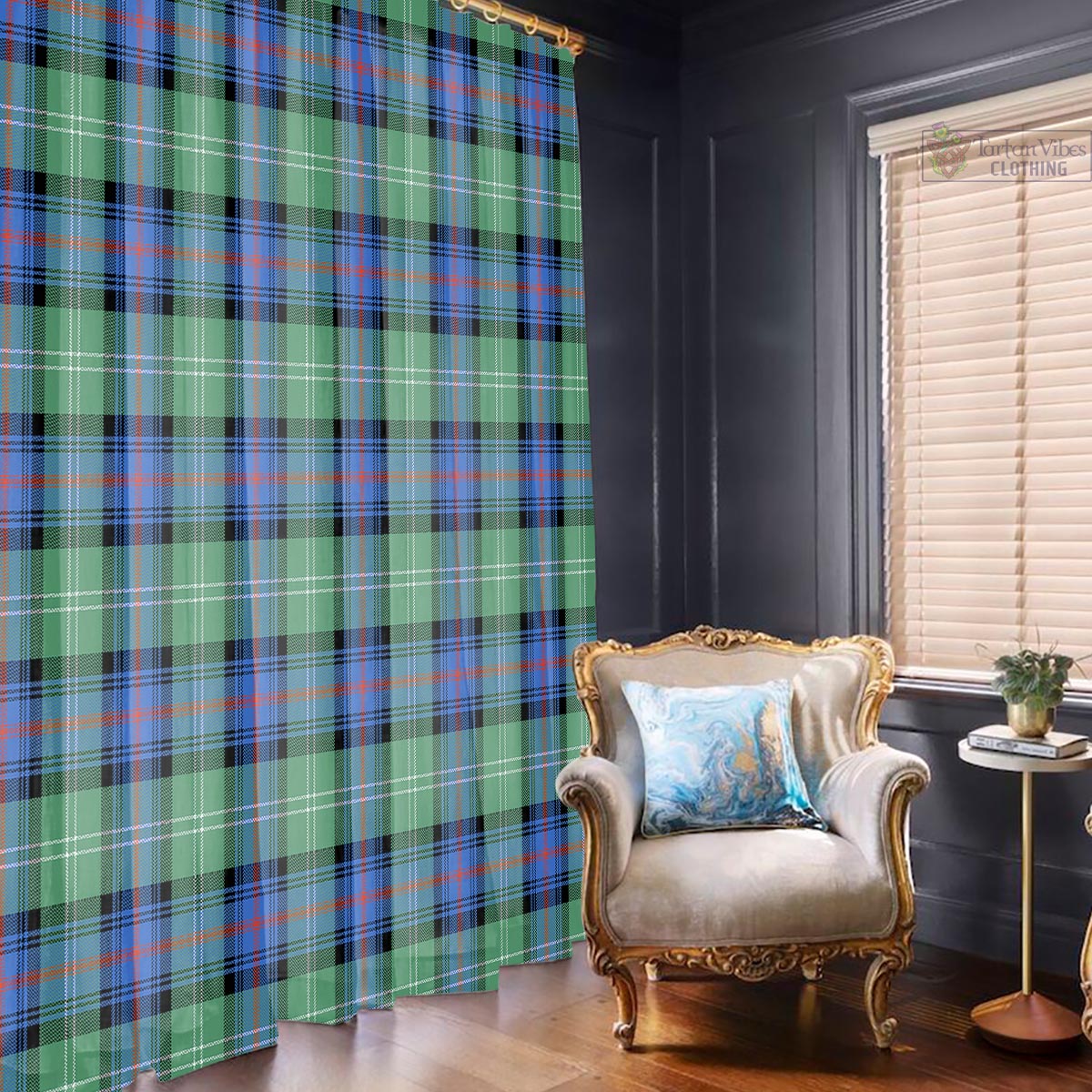 Sutherland Ancient Tartan Window Curtain