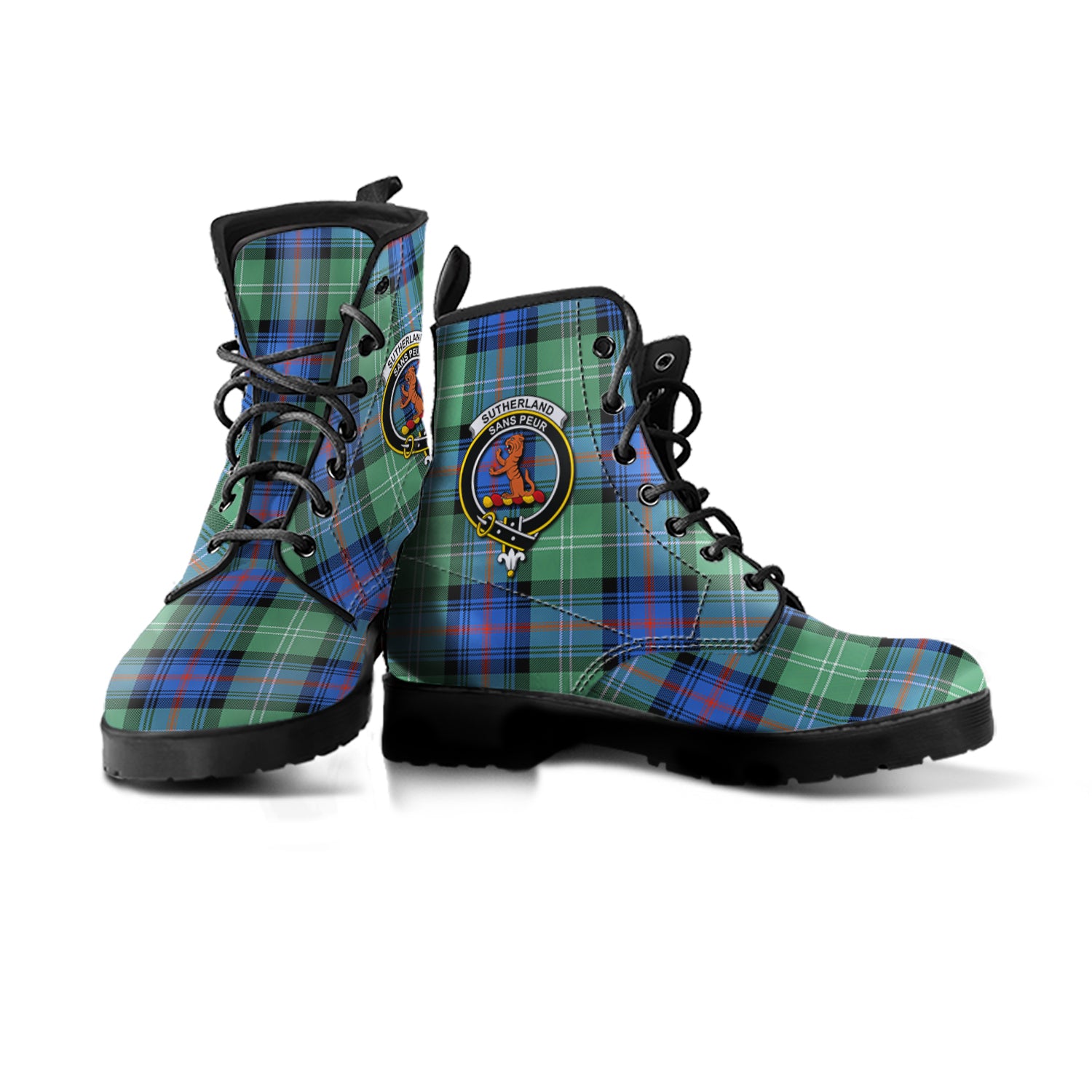 sutherland-ancient-tartan-leather-boots-with-family-crest