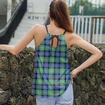 Sutherland Ancient Tartan Loose Halter Neck Camisole