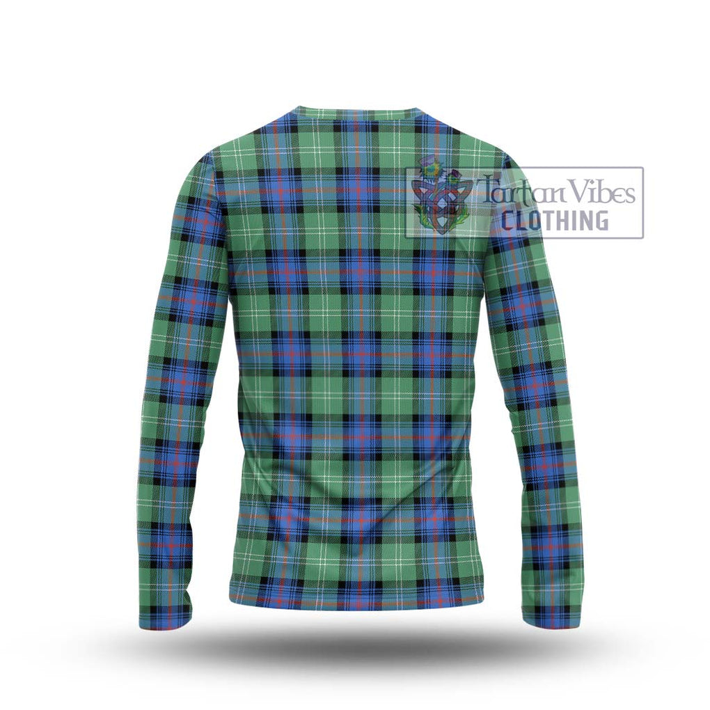 Sutherland Ancient Tartan Long Sleeve T-Shirt with Family Crest DNA In Me Style - Tartanvibesclothing Shop