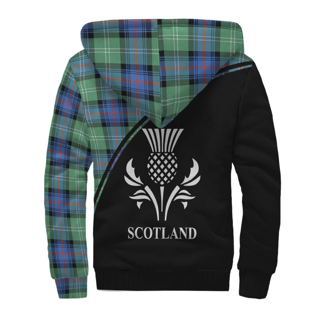 sutherland-ancient-tartan-sherpa-hoodie-with-family-crest-curve-style