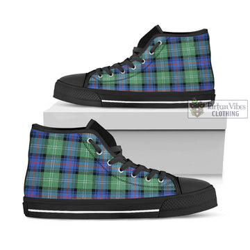 Sutherland Ancient Tartan High Top Shoes