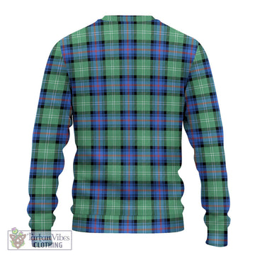 Sutherland Ancient Tartan Ugly Sweater with Family Crest DNA In Me Style