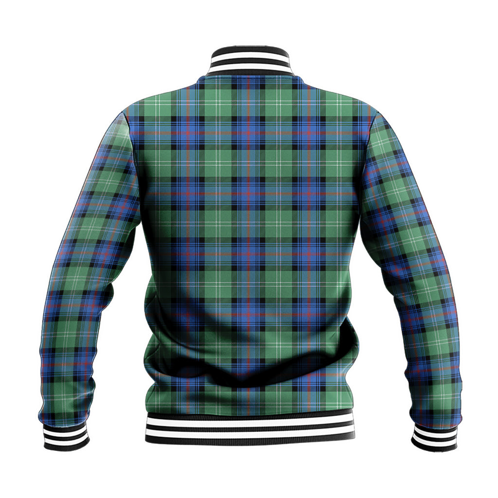 Sutherland Ancient Tartan Baseball Jacket - Tartan Vibes Clothing