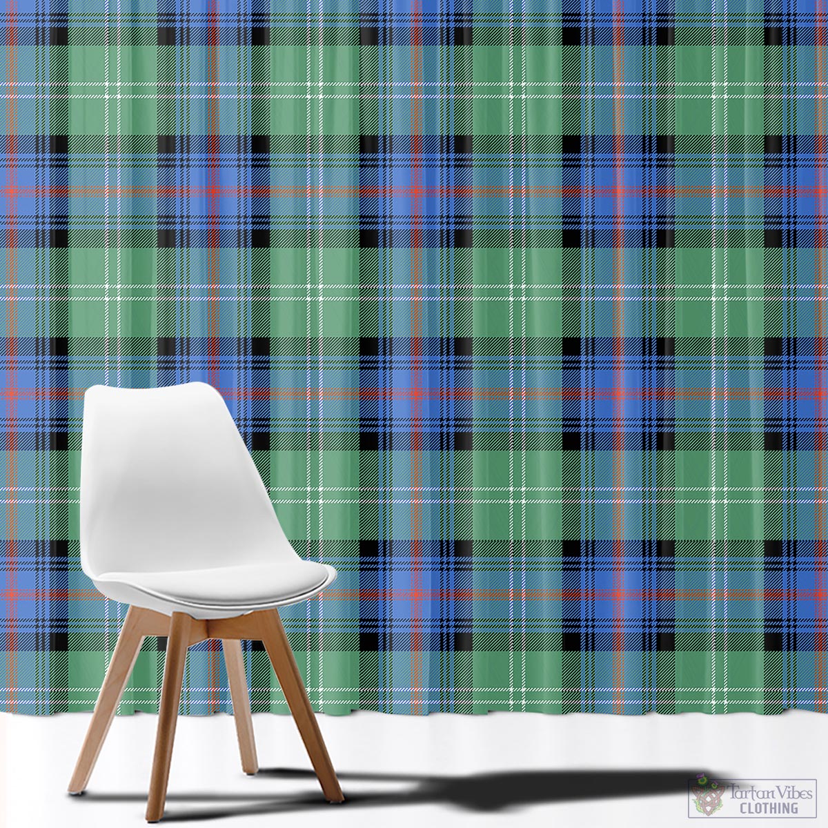 Sutherland Ancient Tartan Window Curtain