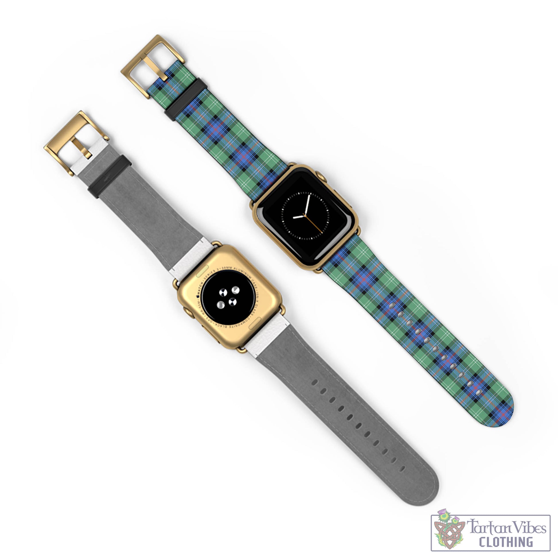 Tartan Vibes Clothing Sutherland Ancient Tartan Watch Band