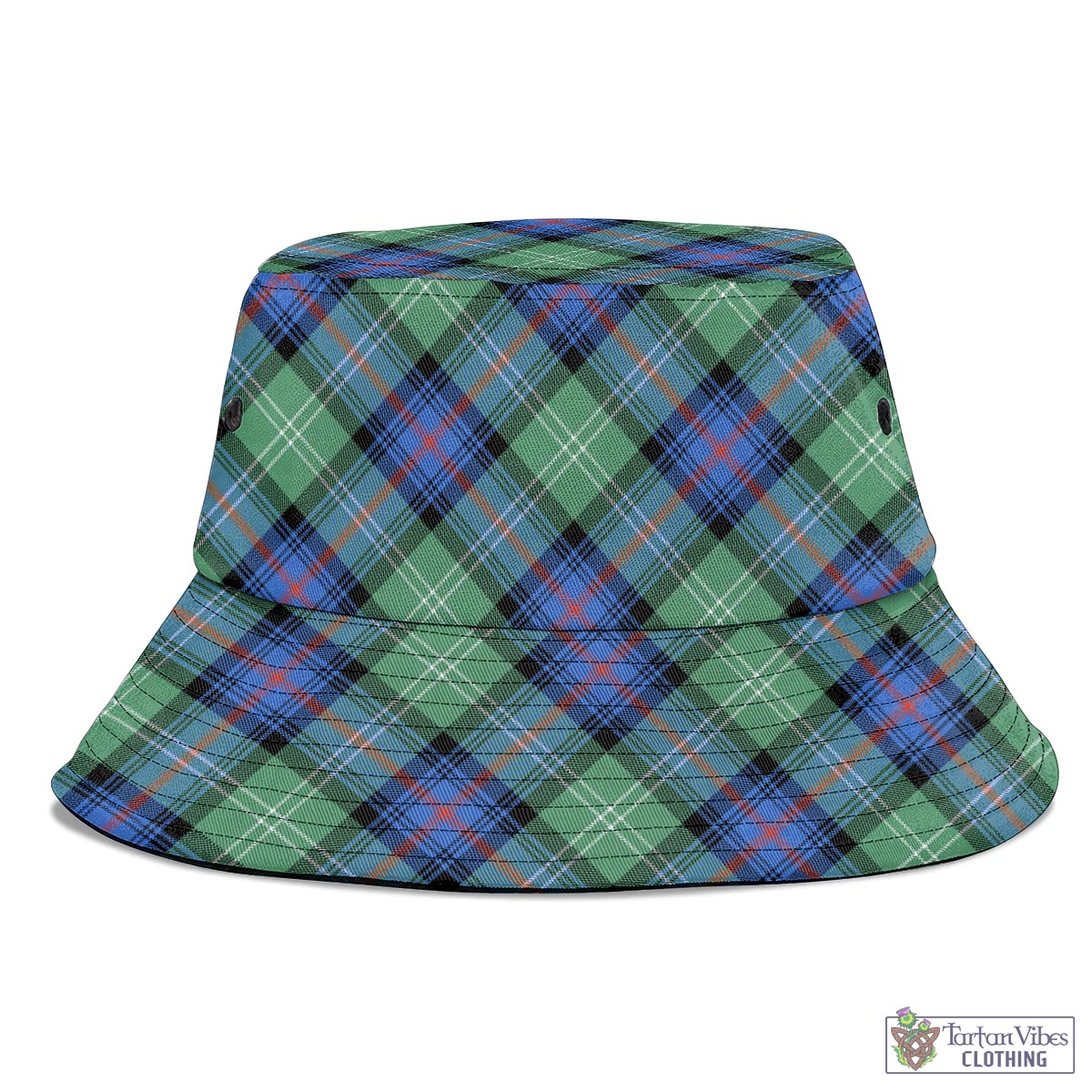 Tartan Vibes Clothing Sutherland Ancient Tartan Bucket Hat