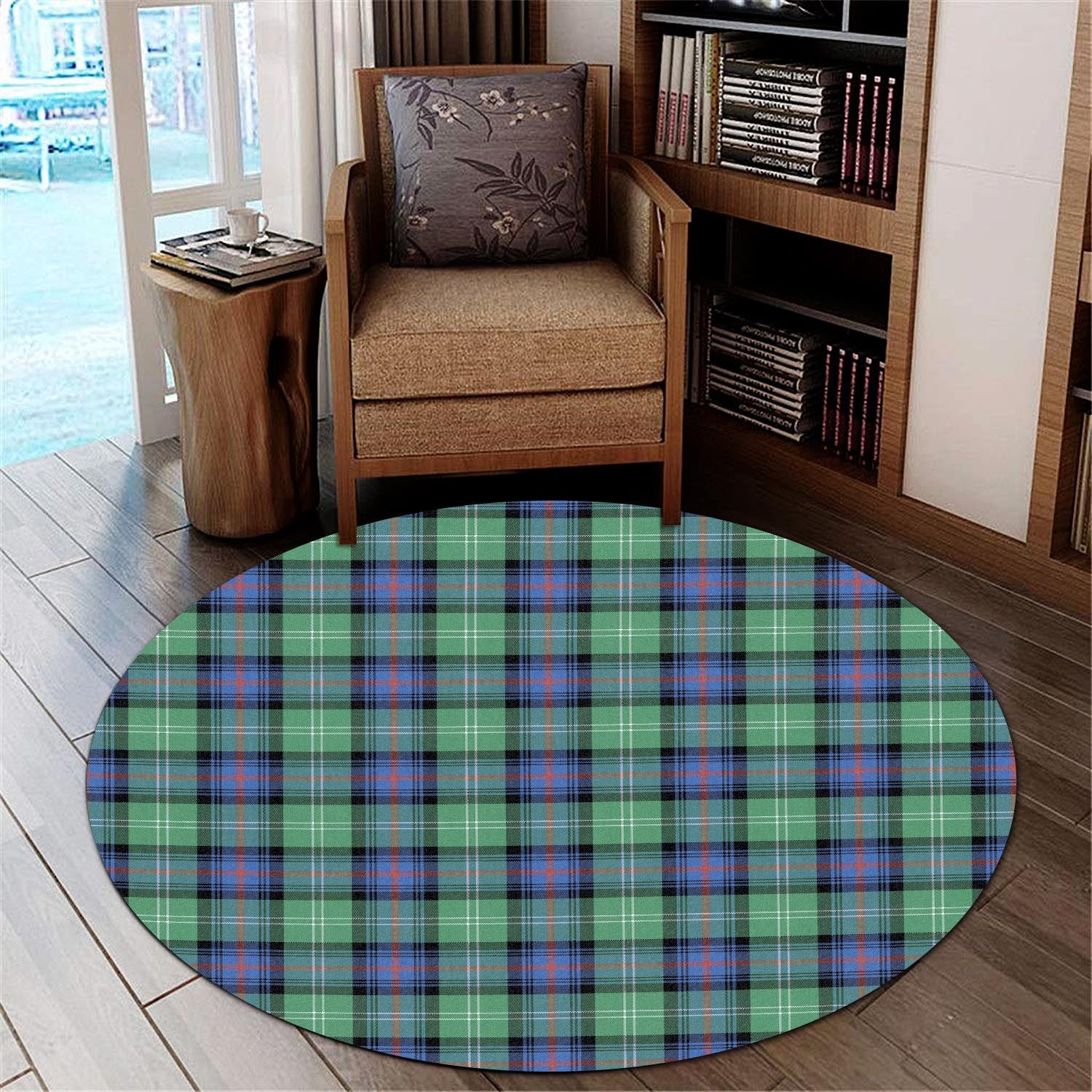 sutherland-ancient-tartan-round-rug