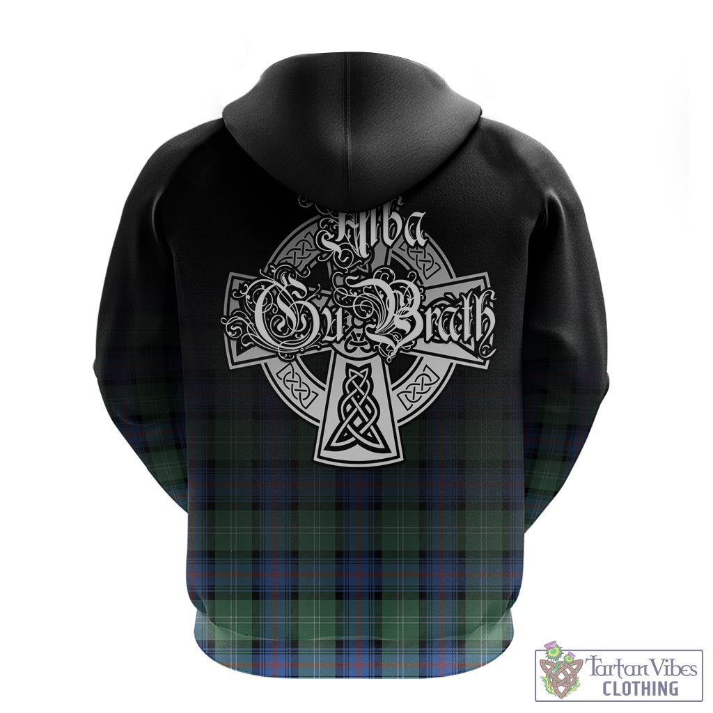 Tartan Vibes Clothing Sutherland Ancient Tartan Hoodie Featuring Alba Gu Brath Family Crest Celtic Inspired