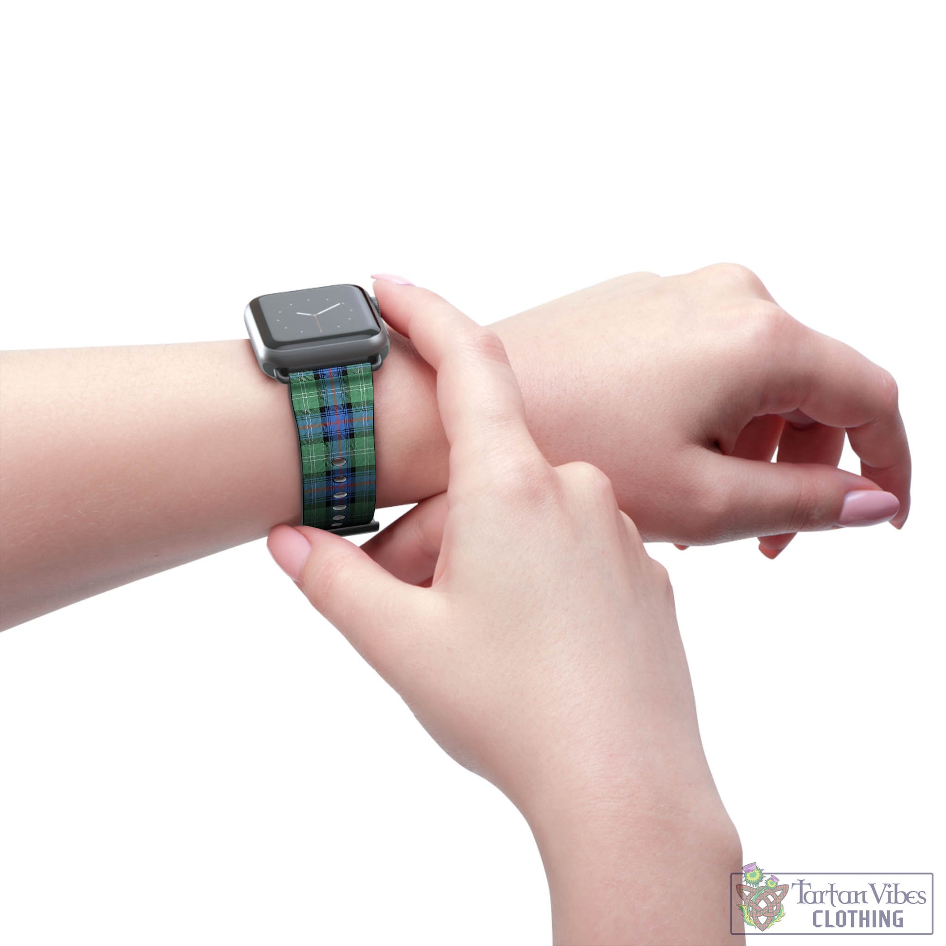 Tartan Vibes Clothing Sutherland Ancient Tartan Watch Band