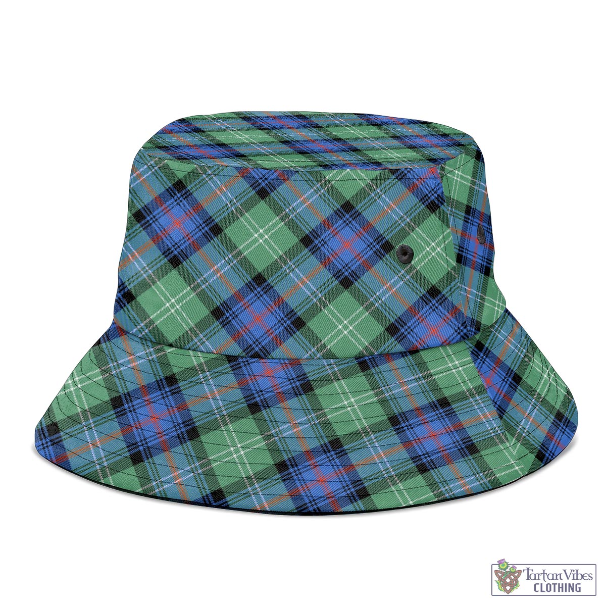 Tartan Vibes Clothing Sutherland Ancient Tartan Bucket Hat